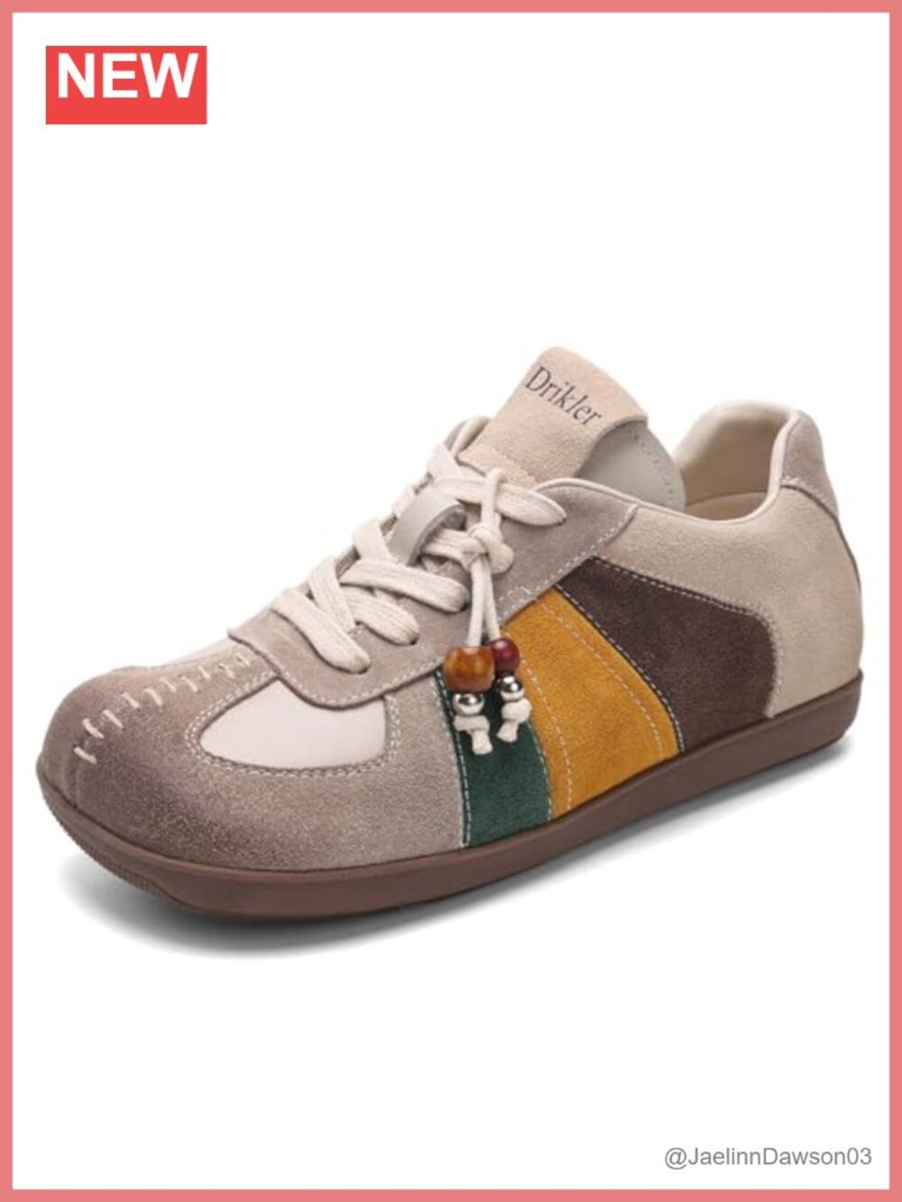 Women Wide Toe Box Barefoot Casual Sneakers Suede Leather Walking Hiking Shoes